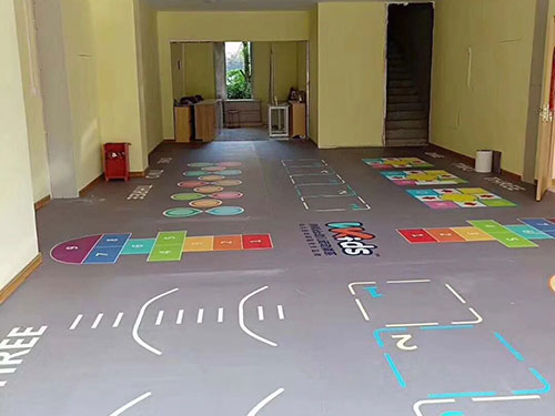 幼儿园室内PVC地板